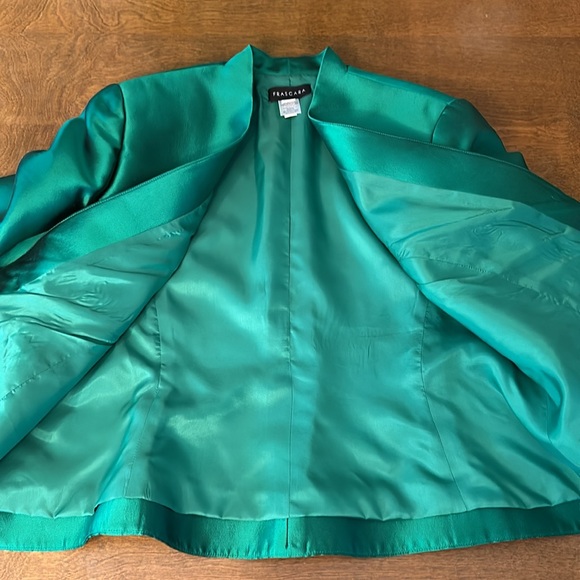 BEAUTIFUL Frascara Couture Dress with matching Jacket - Picture 6 of 11